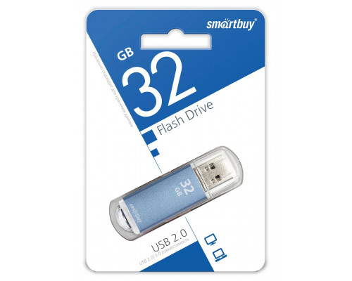 32GB USB V-CUT (SB32GBVC-B) синий SMARTBUY