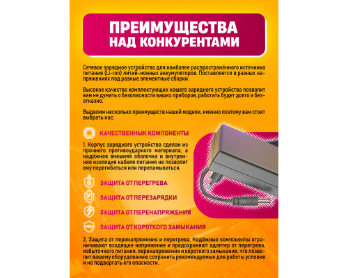 Блок питания 24В 2А 5.5x2.5 PD05