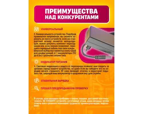 Блок питания 24В 2А 5.5x2.5 PD05