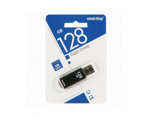 128GB USB 3.0 V-CUT (SB128GBVC-K3) черный SMARTBUY