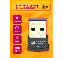 BLUETOOTH адаптер B14A (BT4.0 3Mbit/s) DREAM (Скидка 30 процентов)
