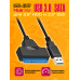 Кабель SATA USB 3.0  S8 15-pin 1,5Gb/s ( without DC ) 1PC/POLYBAG (скидка 50 процентов)