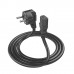 Сетевой кабель питания C13 (3*0,5) 6A 1320W 1.5M PC03 1PC/POLYBAG (скидка 50 процентов)