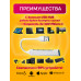 Юсб хаб 2.0 разветвитель USB 2.0 QC072 SILVER 1PC/POLYBAG (x)