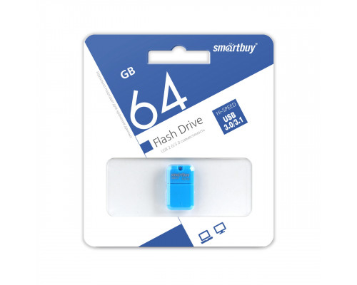 64GB USB 3.0 ART синий SMARTBUY