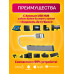 Юсб хаб 3.0 разветвитель USB 2.0 QC07 GREY/BLACK 1PC/POLYBAG
