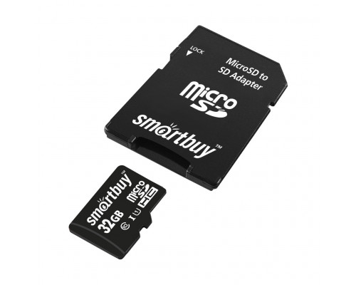 32GB microSDHC Class10 (SB32GBSDCL10-01LE) SMARTBUY